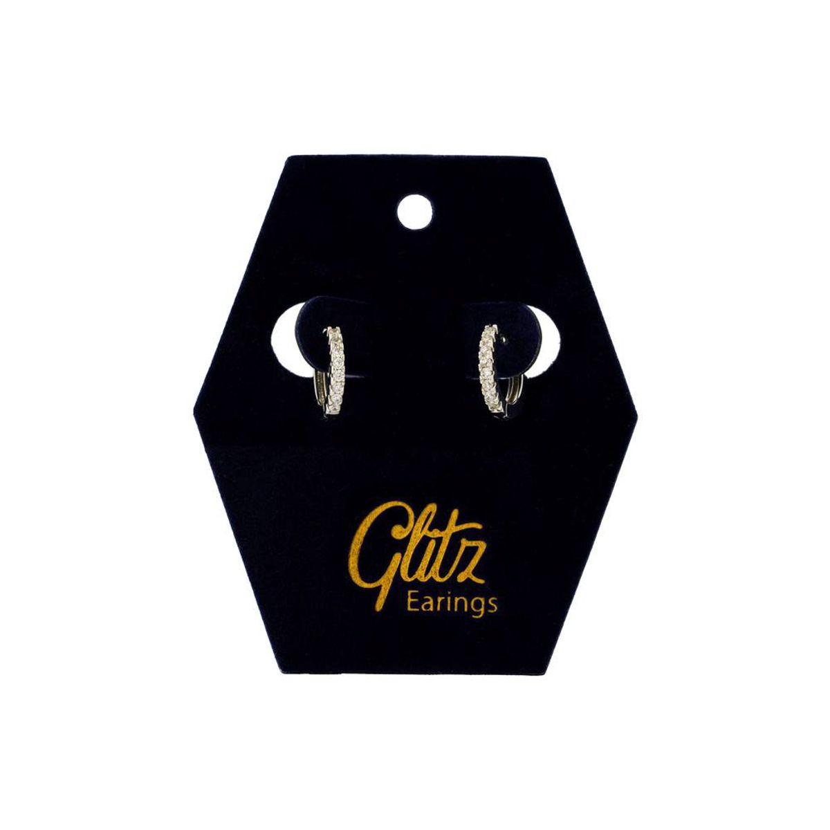 Glitz Earring - Diamond Circle