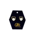 Glitz Earring - Pearl Gold