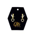 Glitz Earring - Arch Pendant