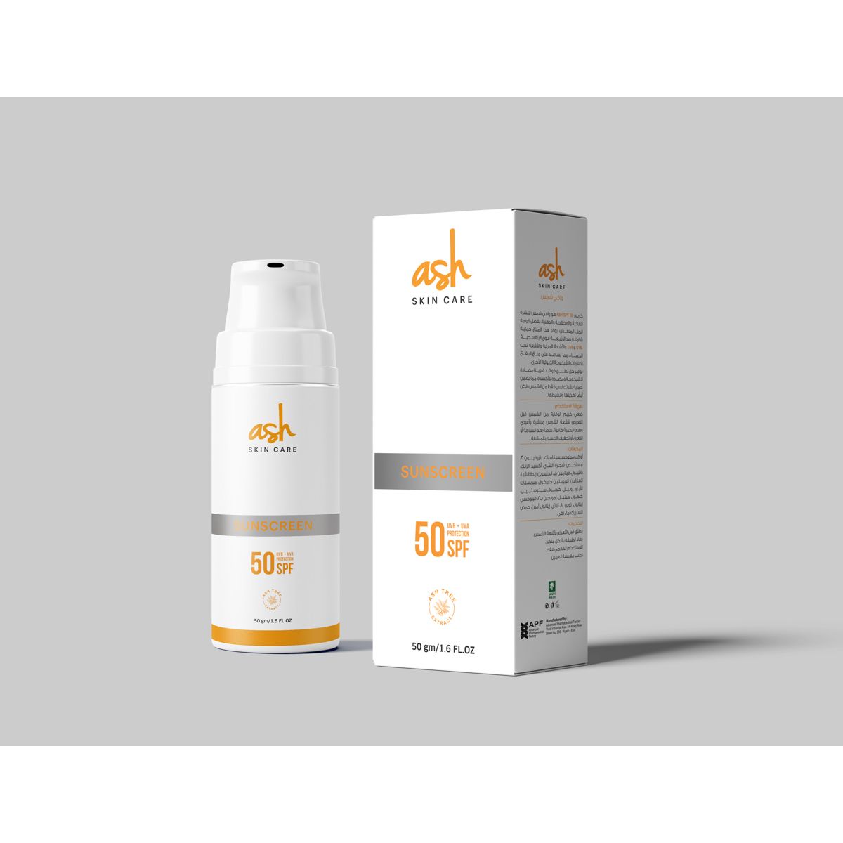 ASH Gel SUN SCREEN 50ml