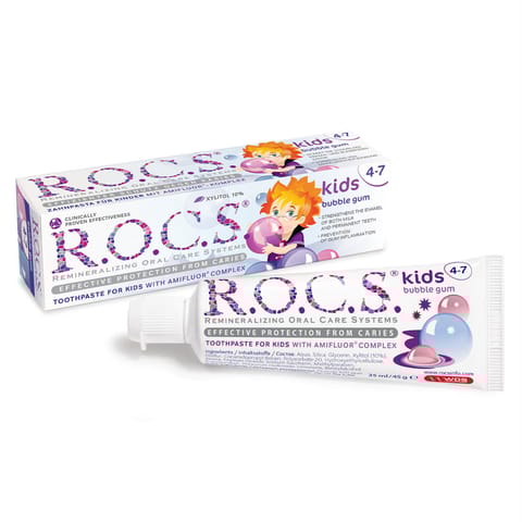 R.O.C.S. KIDS BUBBLE GUM 35ML