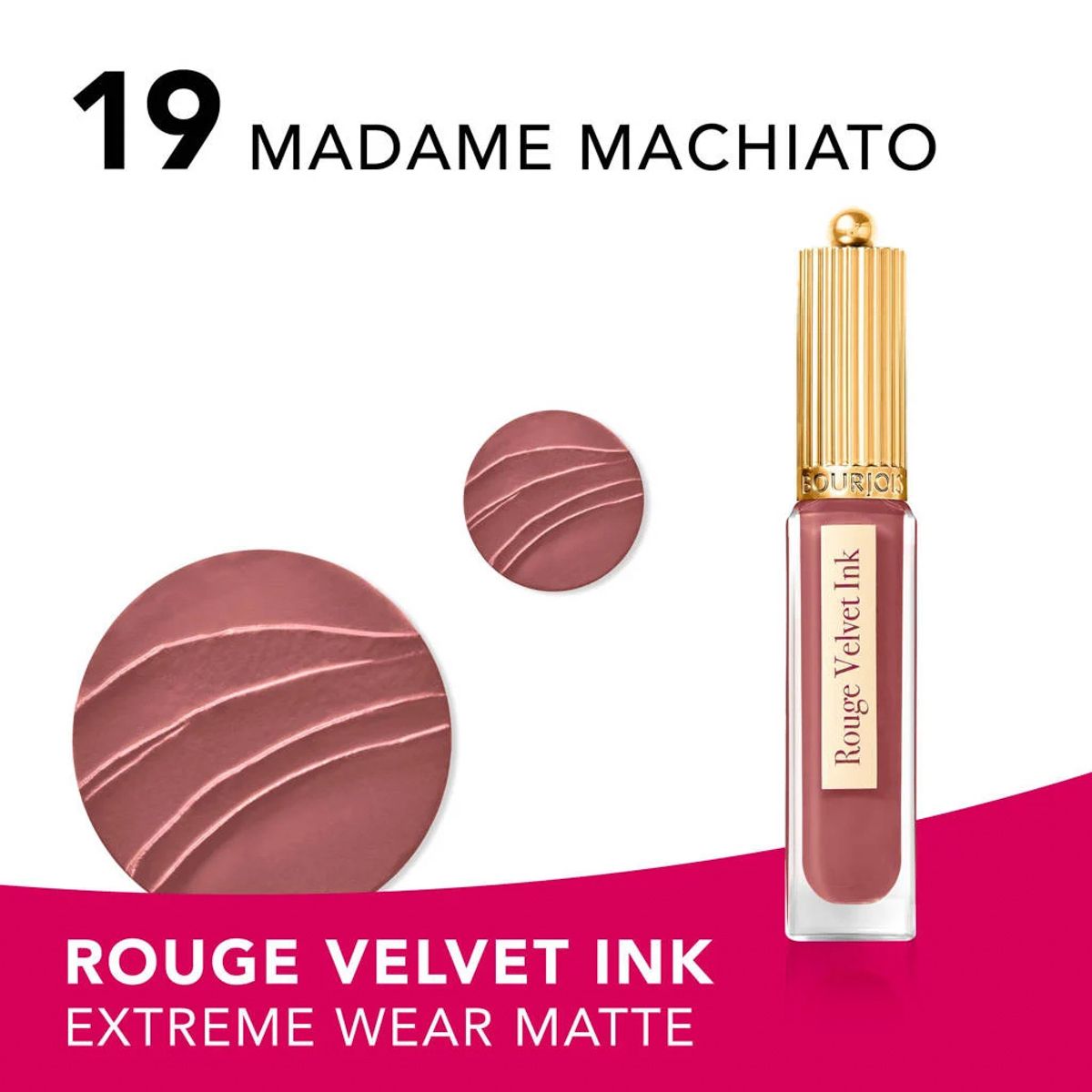 Bourjois Rouge Velvet Ink Lipstick# 19