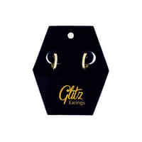 Glitz Earring - Gold Circle