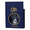 Glitz Piercing - Silver Crystal Almound
