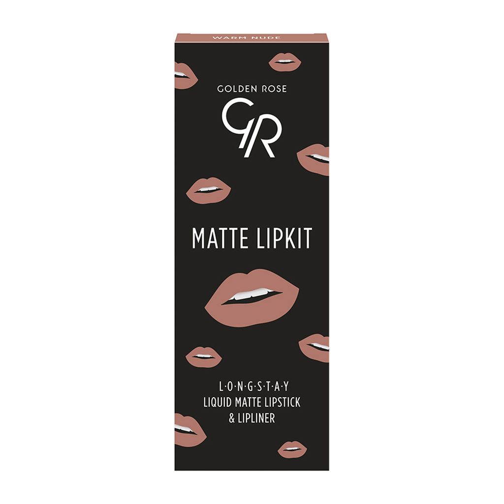 GR Matte Lip Kit Warm Nude