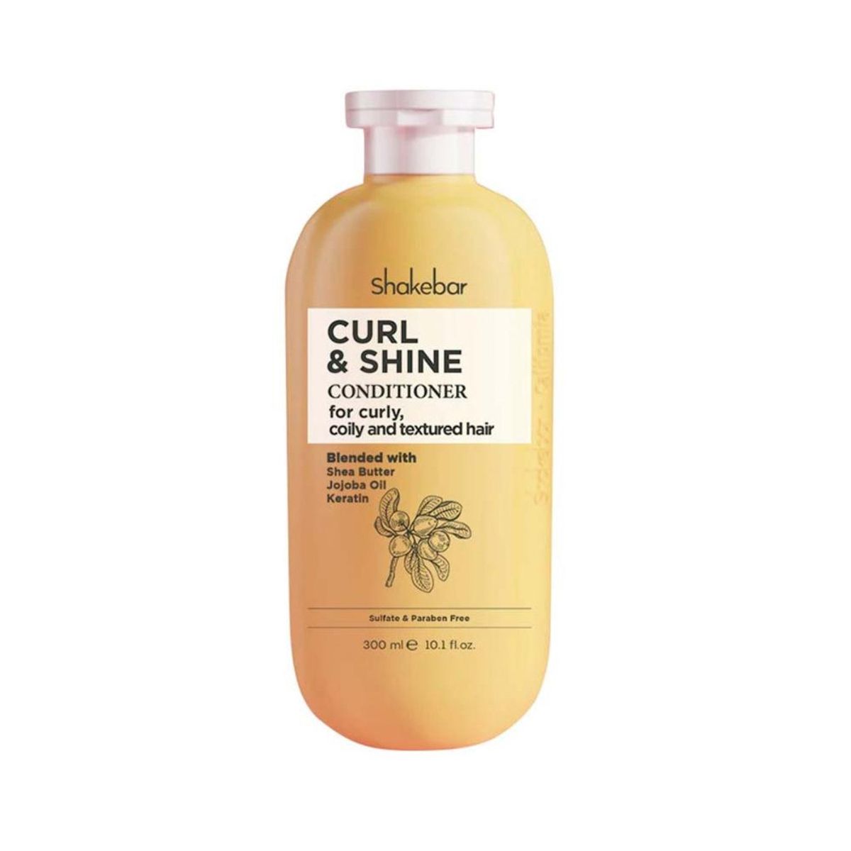 Shakebar Curl Hair Cond Sulfate Free