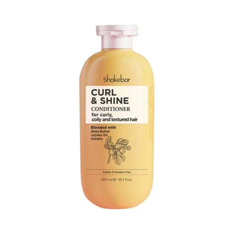 Shakebar Curl Hair Cond Sulfate Free