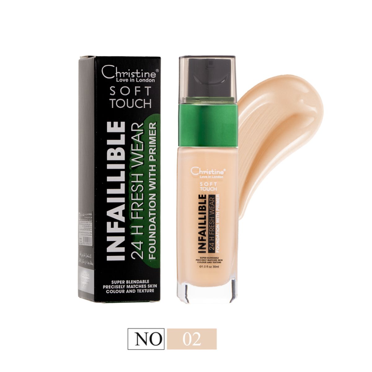 Christine Soft Touch Foundation - 02