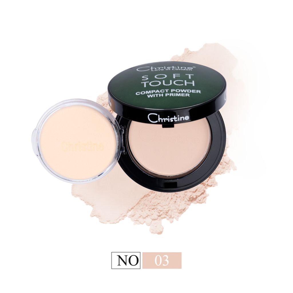 Christine Soft Toch Compact Powder - 03