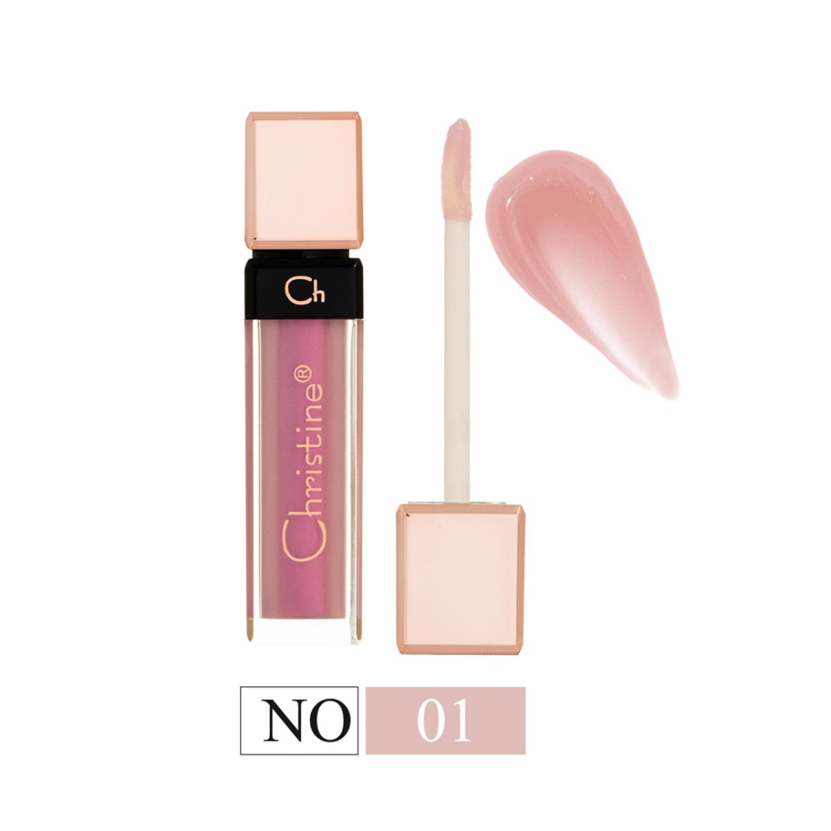 Christine Lip Gloss and Plumper - 01