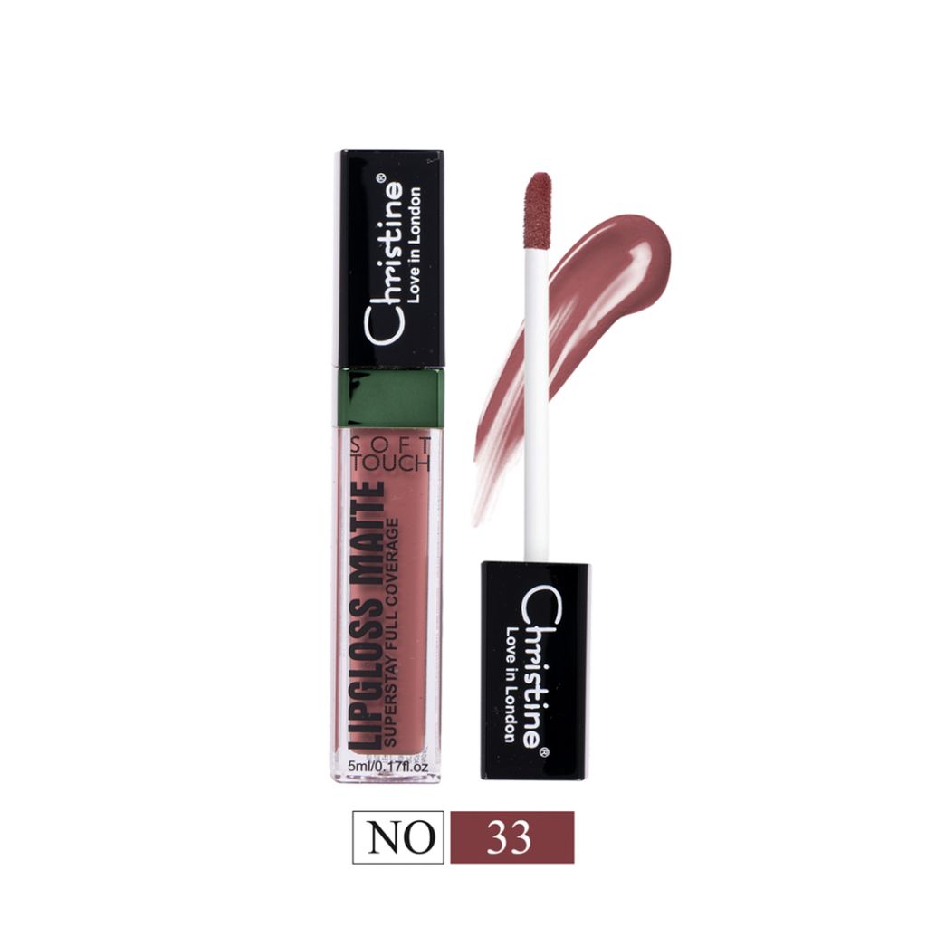 Christine Matte Liquid Lipstick No 33