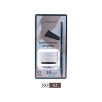 Christine Eyebrow Gel and Powder - 03
