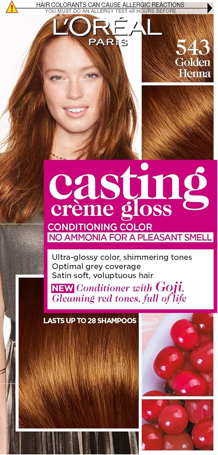 Loreal Casting Golden Hena543