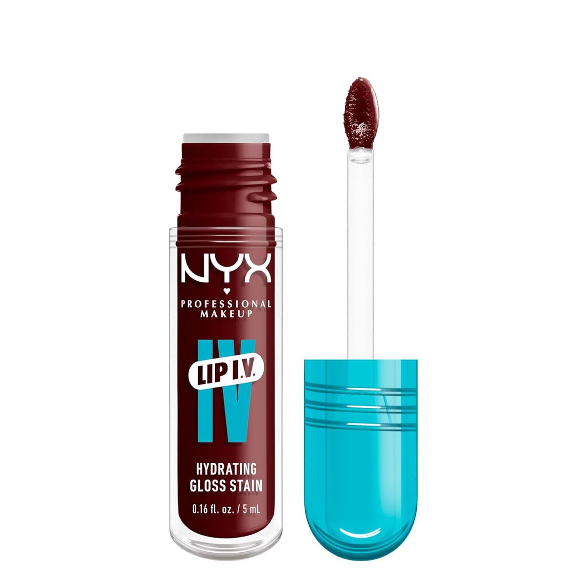 NYX Lip I.V Hydrating Gloss - 15 Water Bout Wine