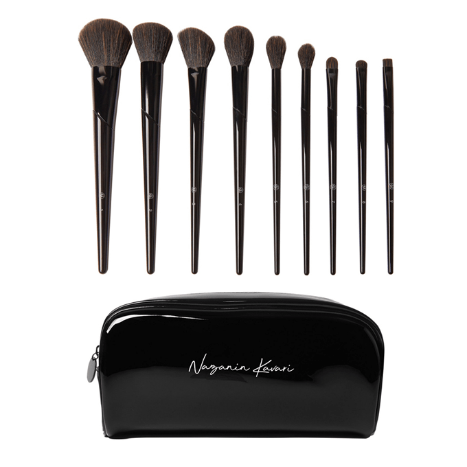 BH Cosmetics Nazanin Kavari Makeup Brush Set - 10 pieces