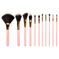BH Cosmetics Pink Dot Collection 2 Brush Set - 11 Brush