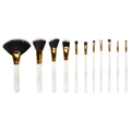 BH Cosmetics White Dot Collection Brush Set - 11 Piece