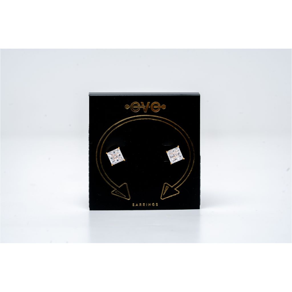 Ear Piercing - ET02 Silver Closure Rings Pear Shaped CZSize 1.2x12x4mm