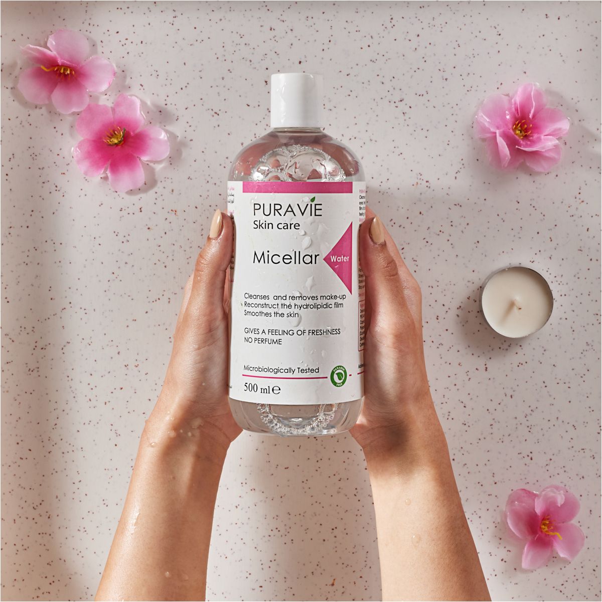 PURAVIE H2O 500 ml bottle