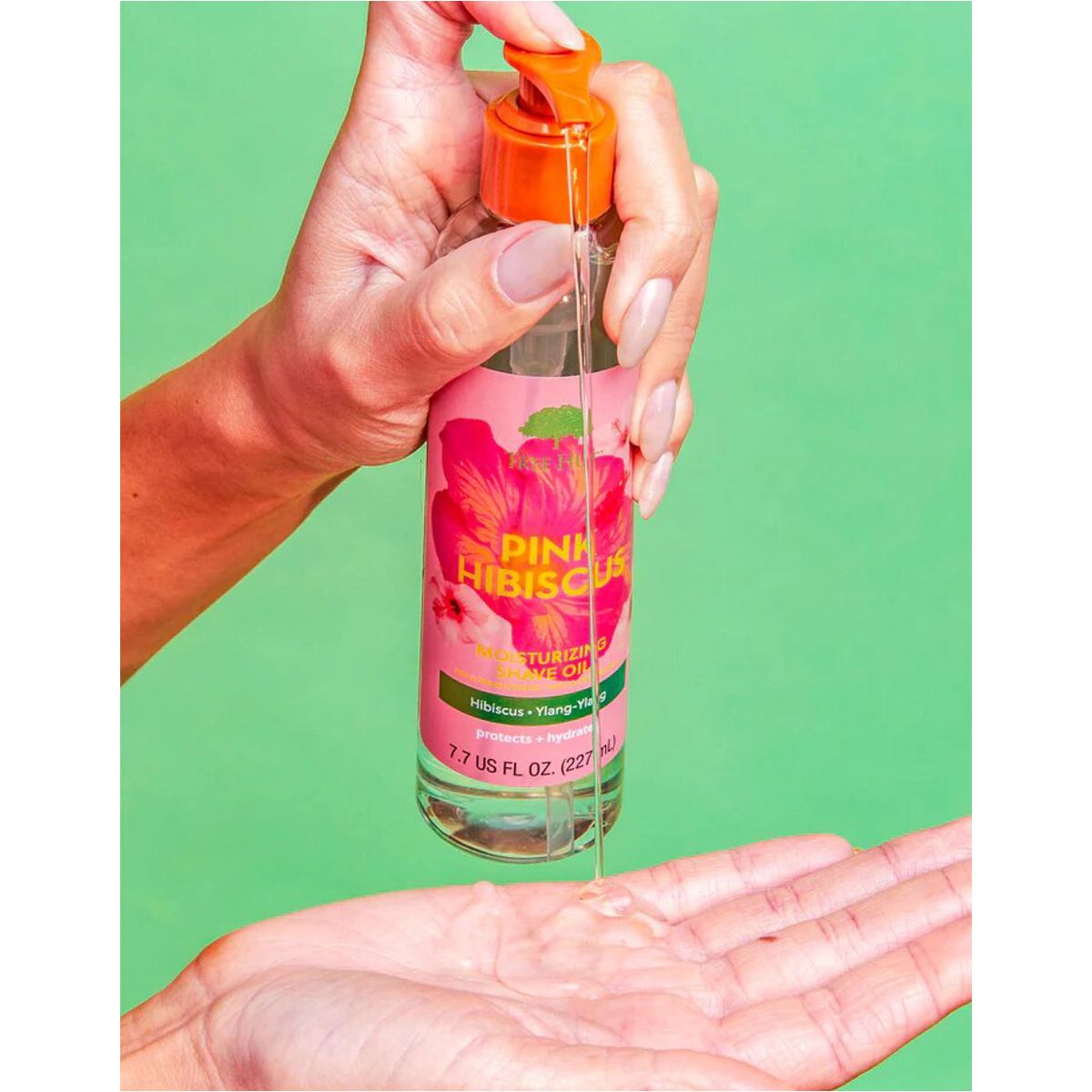 Pink Hibiscus Moisturizing Shave Oil