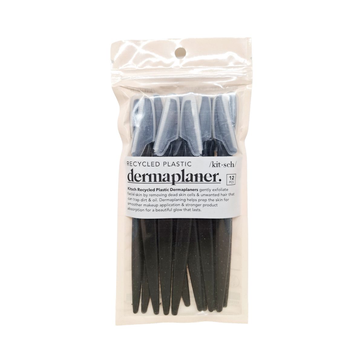 Dermaplaner Kitsch Plastic Razor 12 Pcs