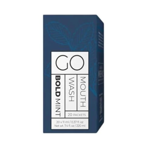 Go Mouthwash Bold Mint 20 Packets