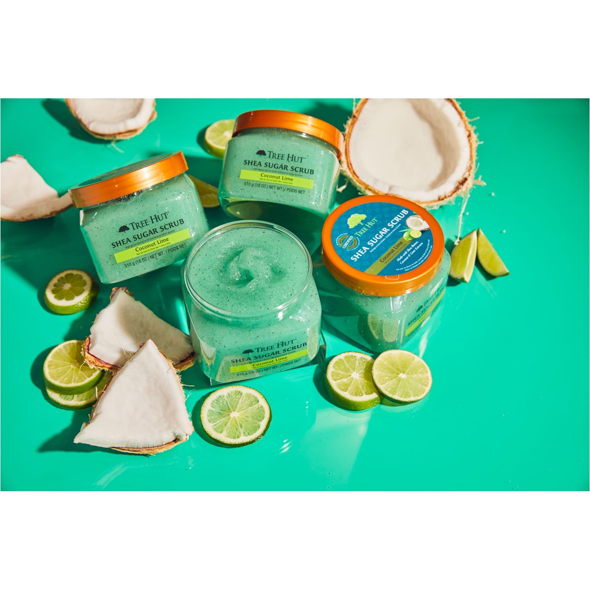 Coconut Lime Shea Sugar Scrub
