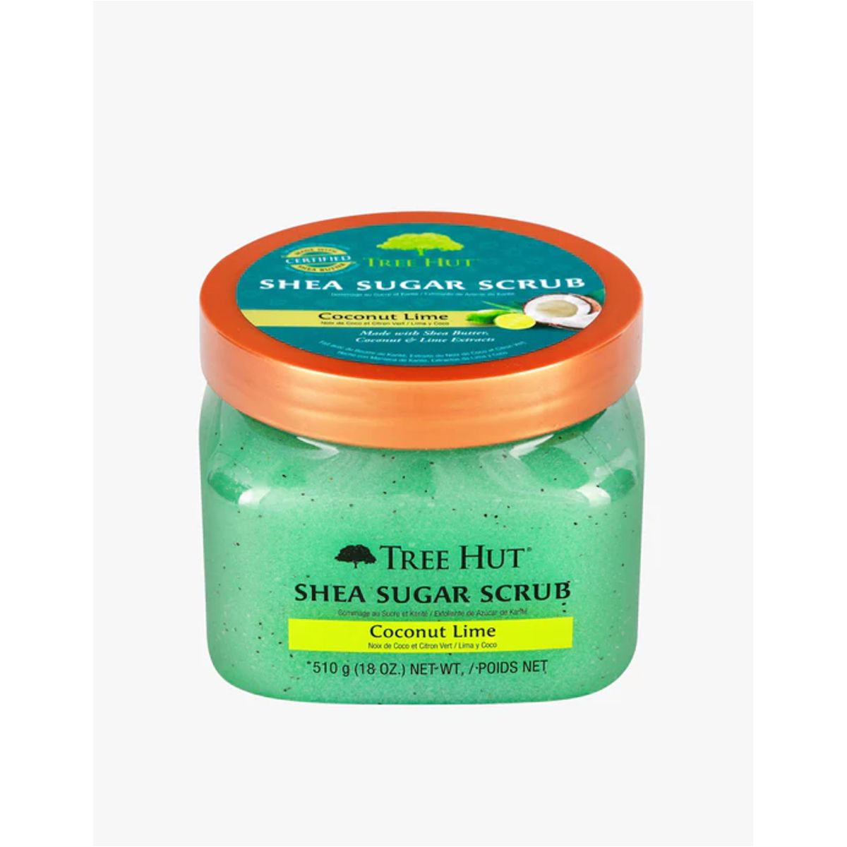 Coconut Lime Shea Sugar Scrub
