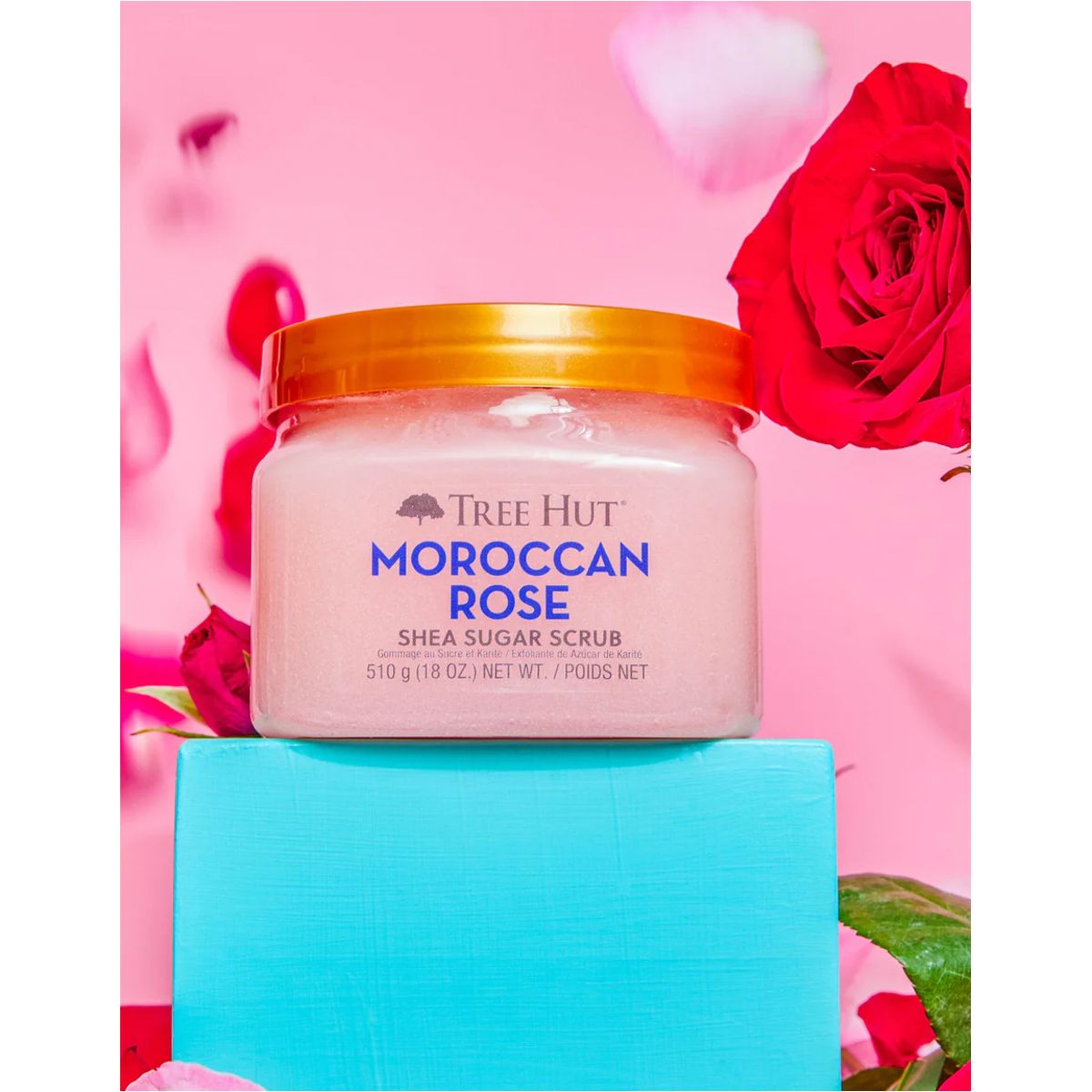 Moroccan Rose Shea Sugar Scrub