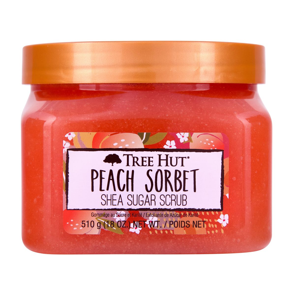 Peach Sorbet Shea Sugar Scrub