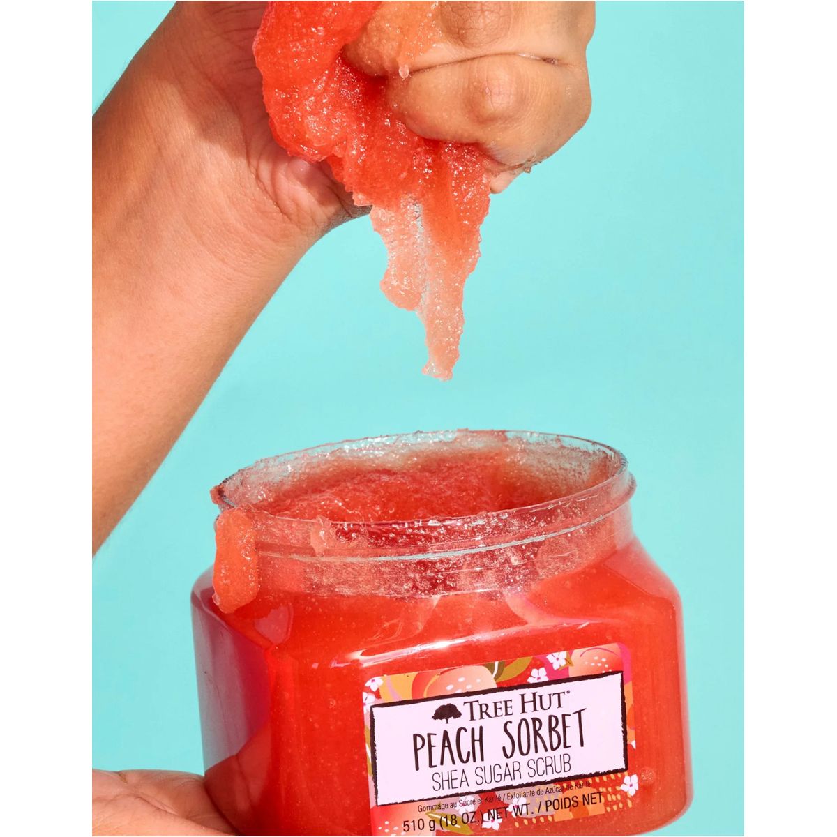 Peach Sorbet Shea Sugar Scrub