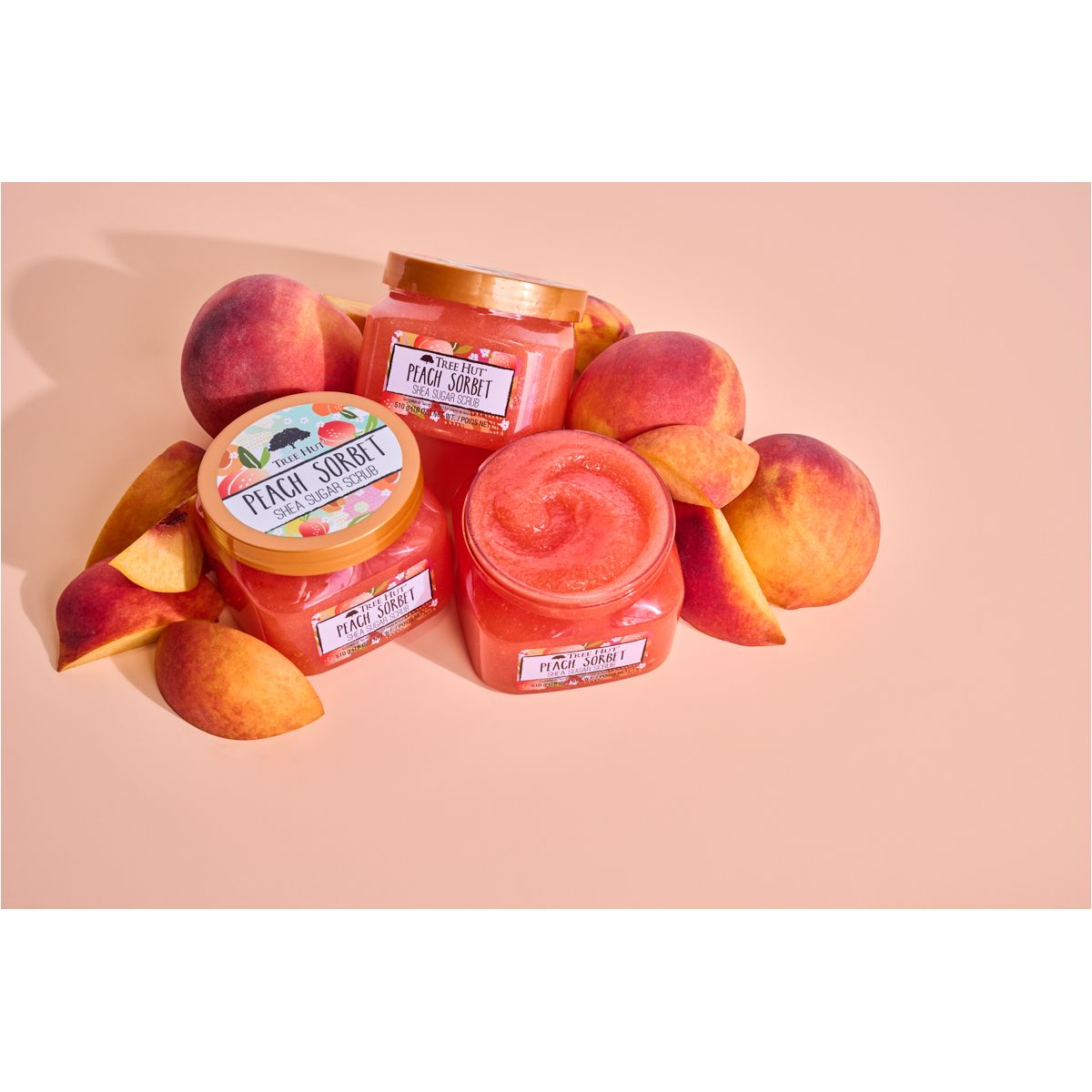 Peach Sorbet Shea Sugar Scrub