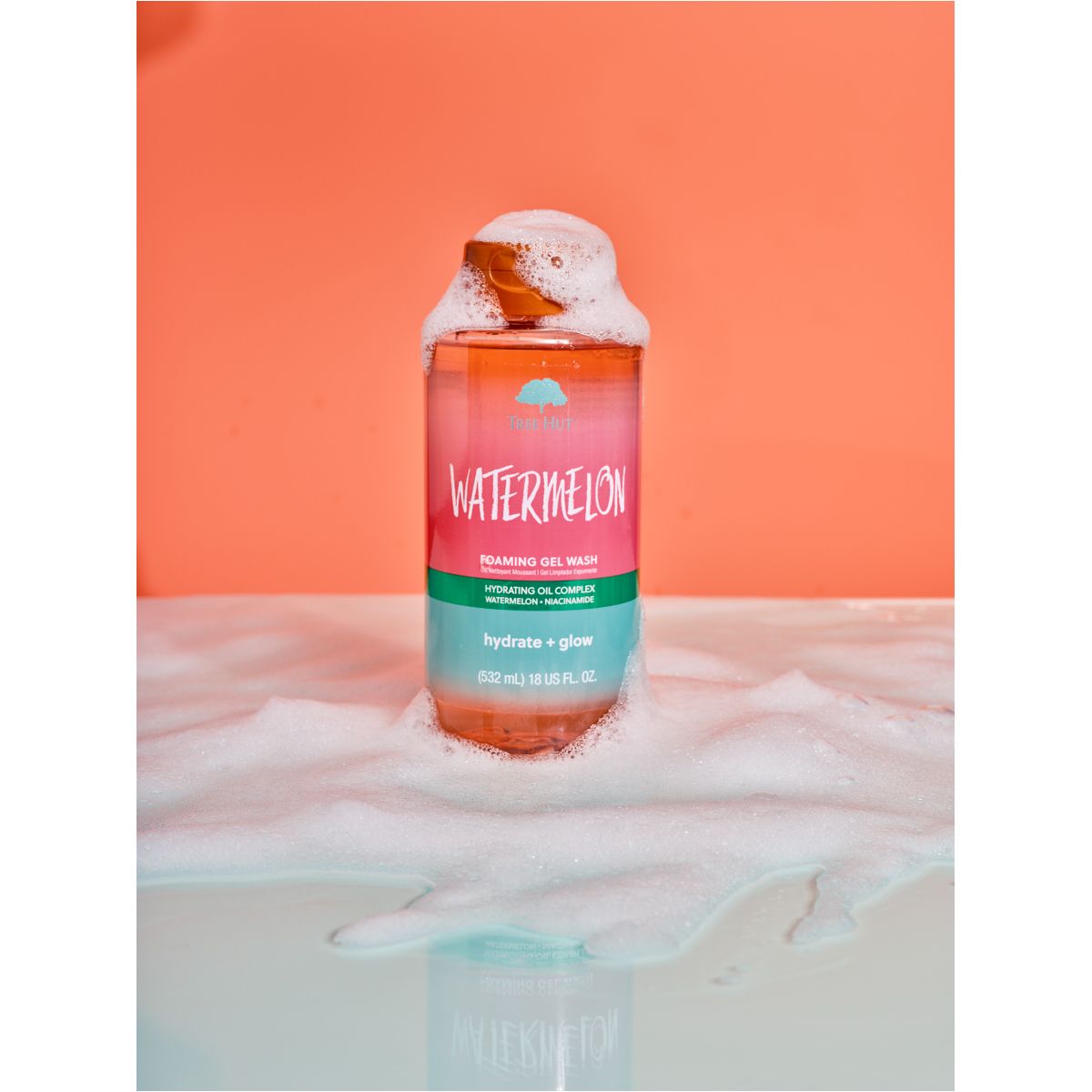 غسول جل رغوي بالبطيخ