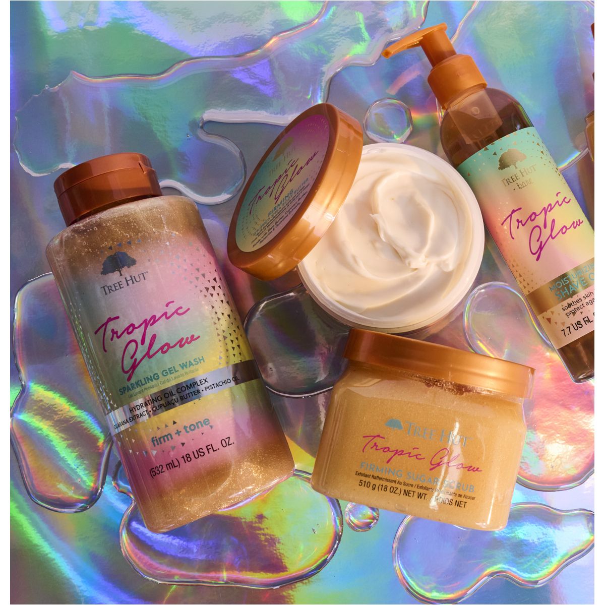 Tropic Glow Sparkling Gel Wash