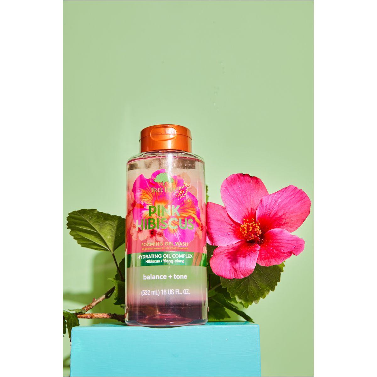 Pink Hibiscus Foaming Gel Wash