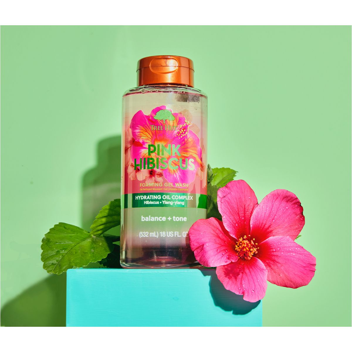 Pink Hibiscus Foaming Gel Wash