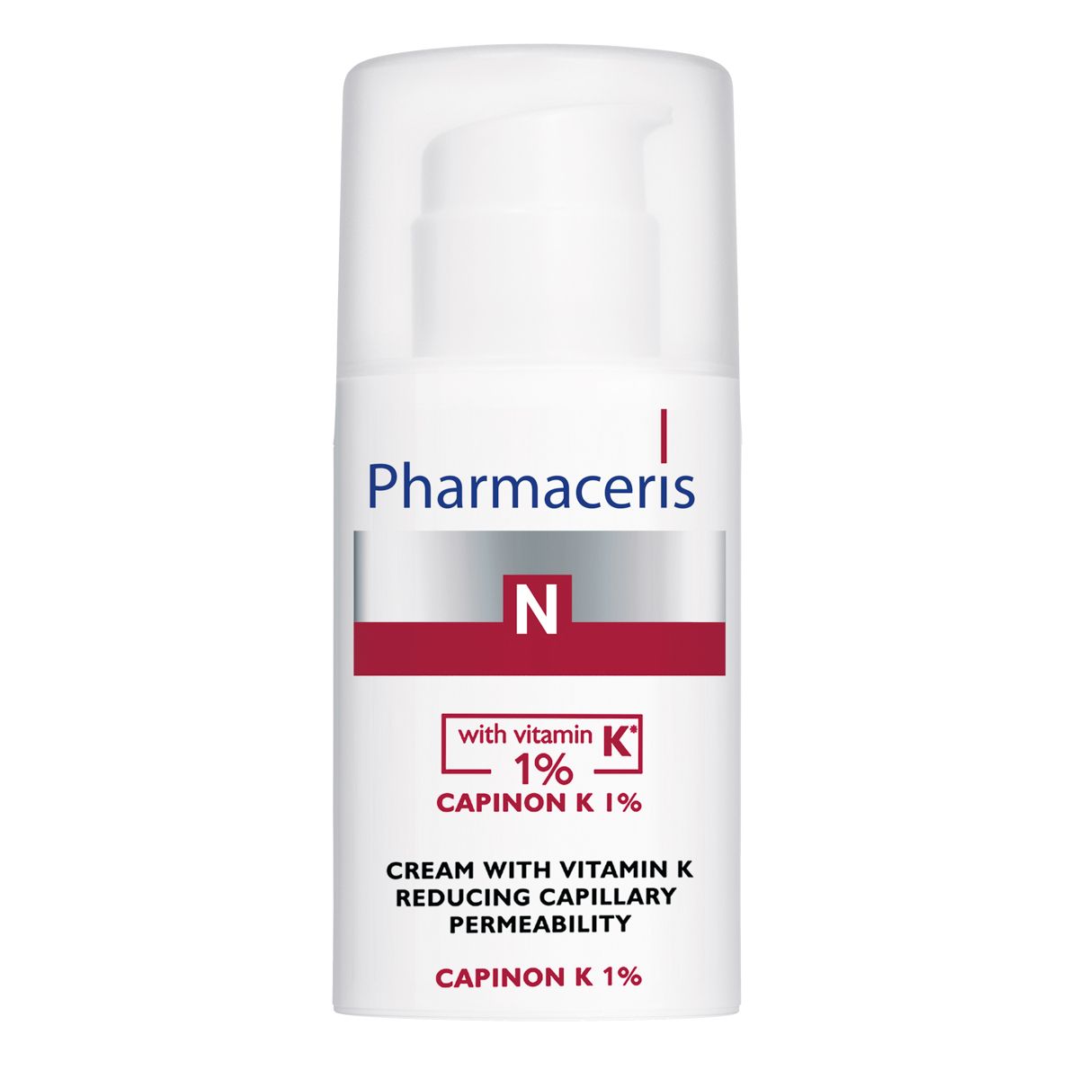 N Capinon K 1% Cream With Vit K Reducing Capillary Permeability 30ml