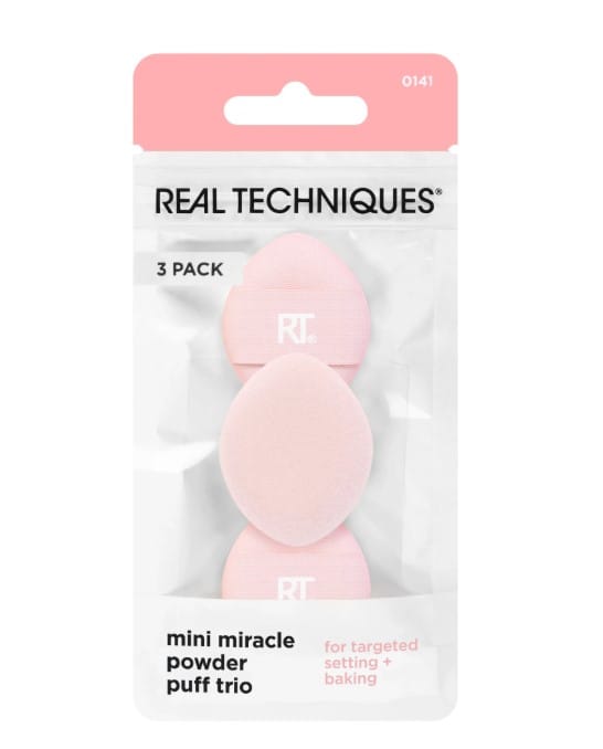 REAL TECHNIQUES Mini Miracle Powder Puff Trio