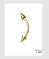 EVE Piercing Gold - G 2022 Eyebrow