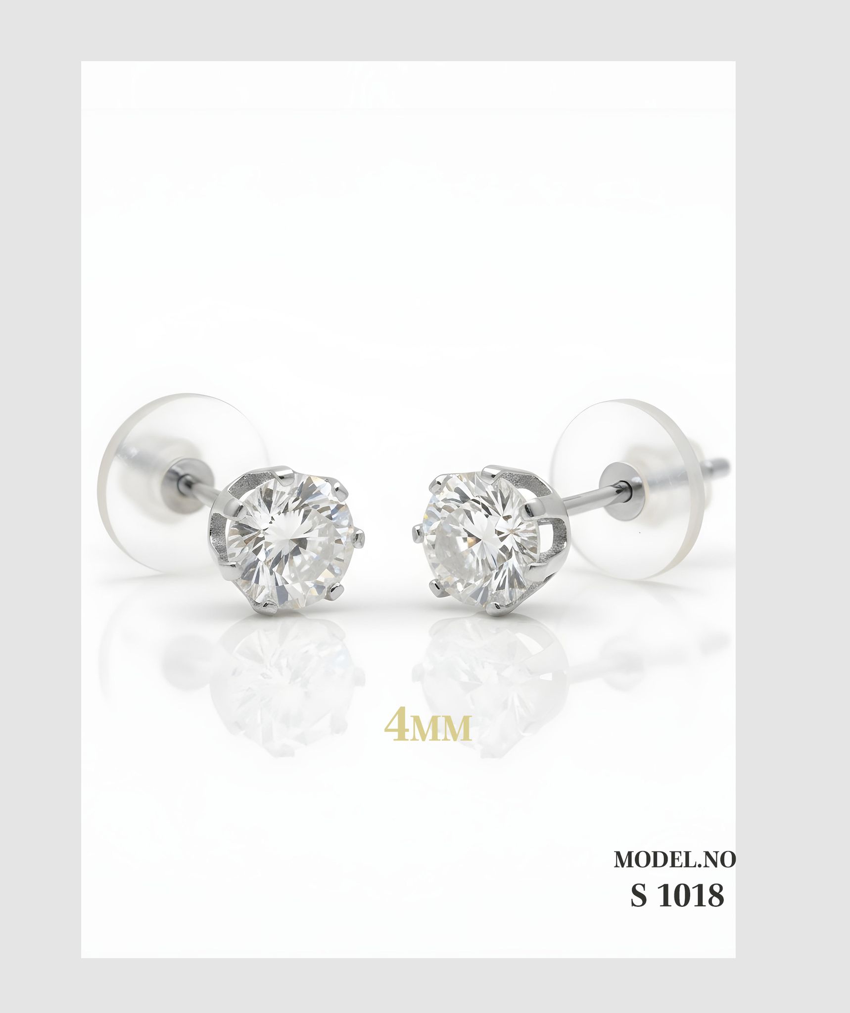 EVE Earrings Silver - S 1018 Ear Ring
