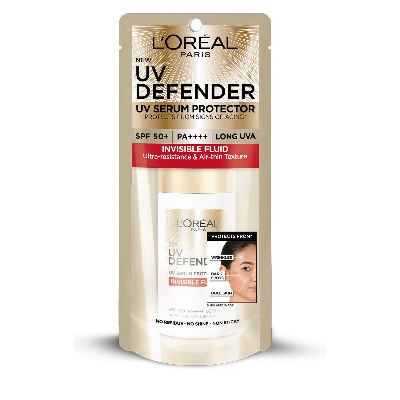 Loreal Sunscreen UV Invisible Fluid 50ml