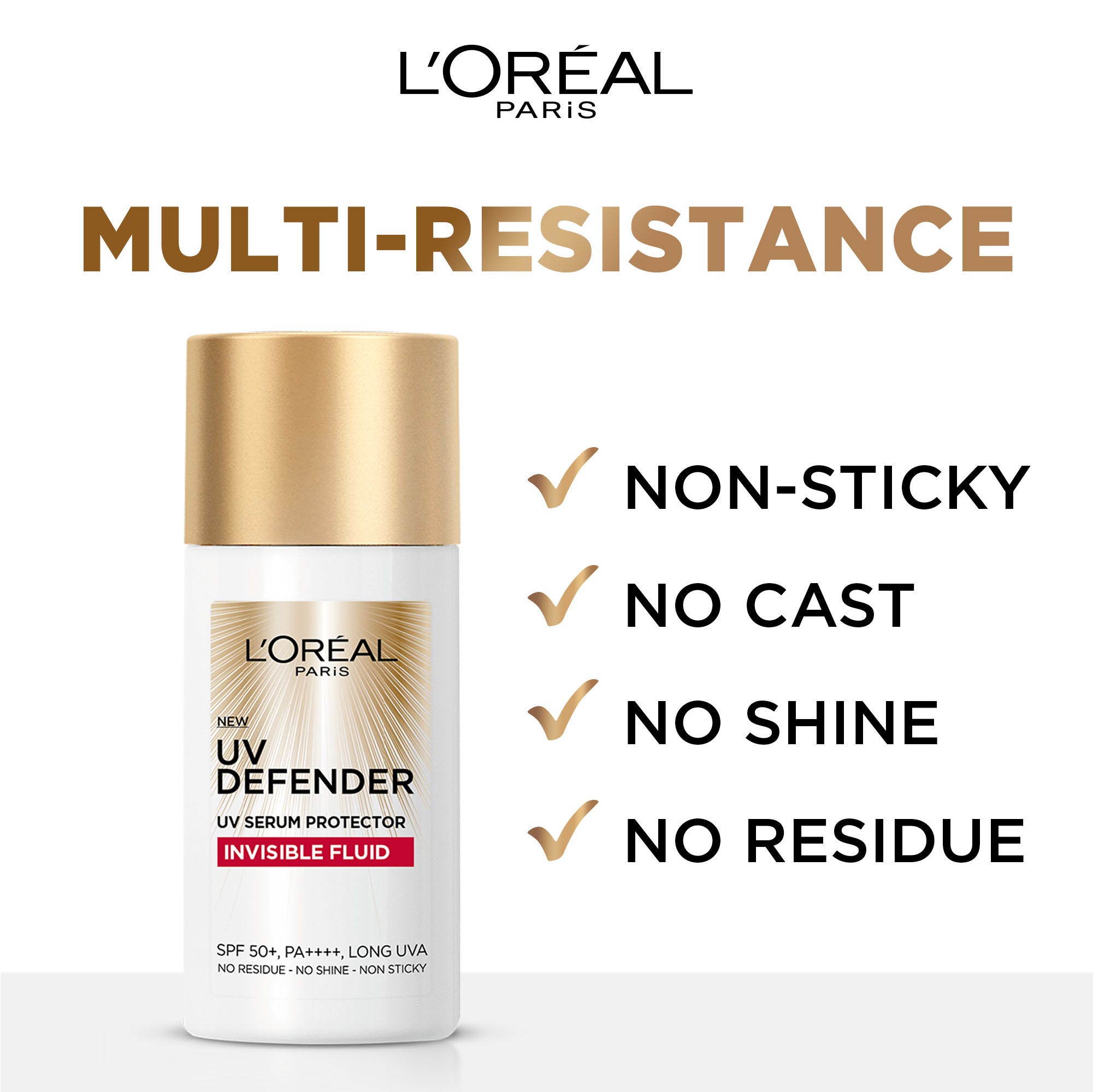 Loreal Sunscreen UV Invisible Fluid 50ml