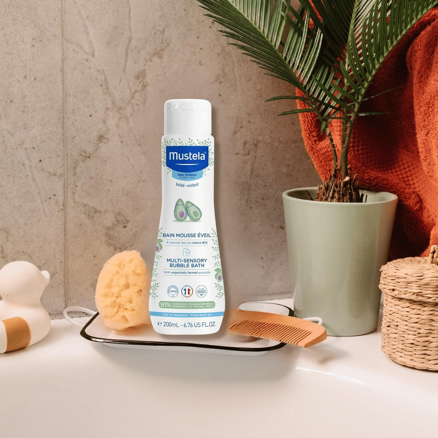 Mustela Multi-sensory Bubble Bath 200ML