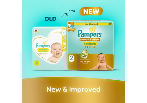 Babyjoy Compressed Diapers, Size 6 60Pc
