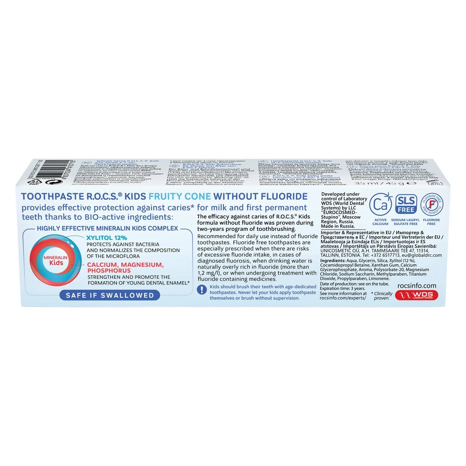 R.O.C.S. KIDS FRUITY CONE 35ML