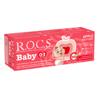 ‏R.O.C.S Toothpaste Baby Mild Care Apple 0-3 years