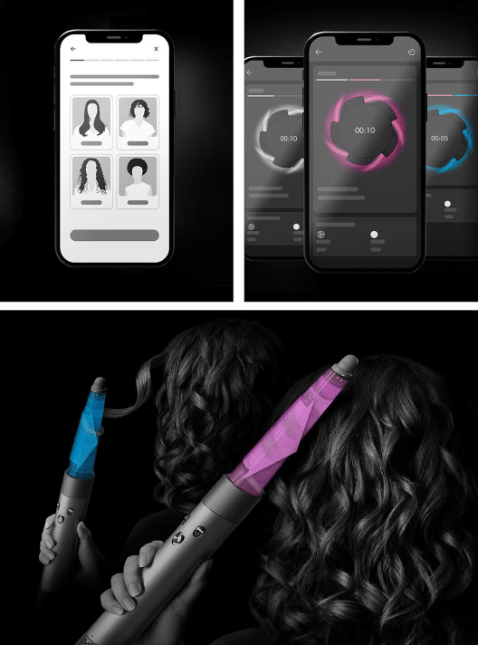 "Dyson Airwrap i.d. multi-styler and dryer - Curly +Coily (Patina/Topaz) "