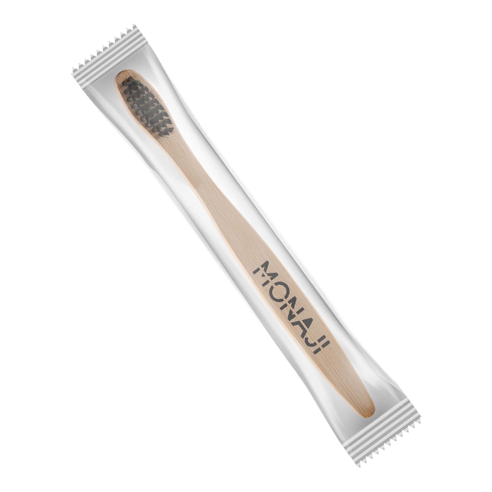 موناجي فرشاة اسنان جاهزة مضافة بمعجون