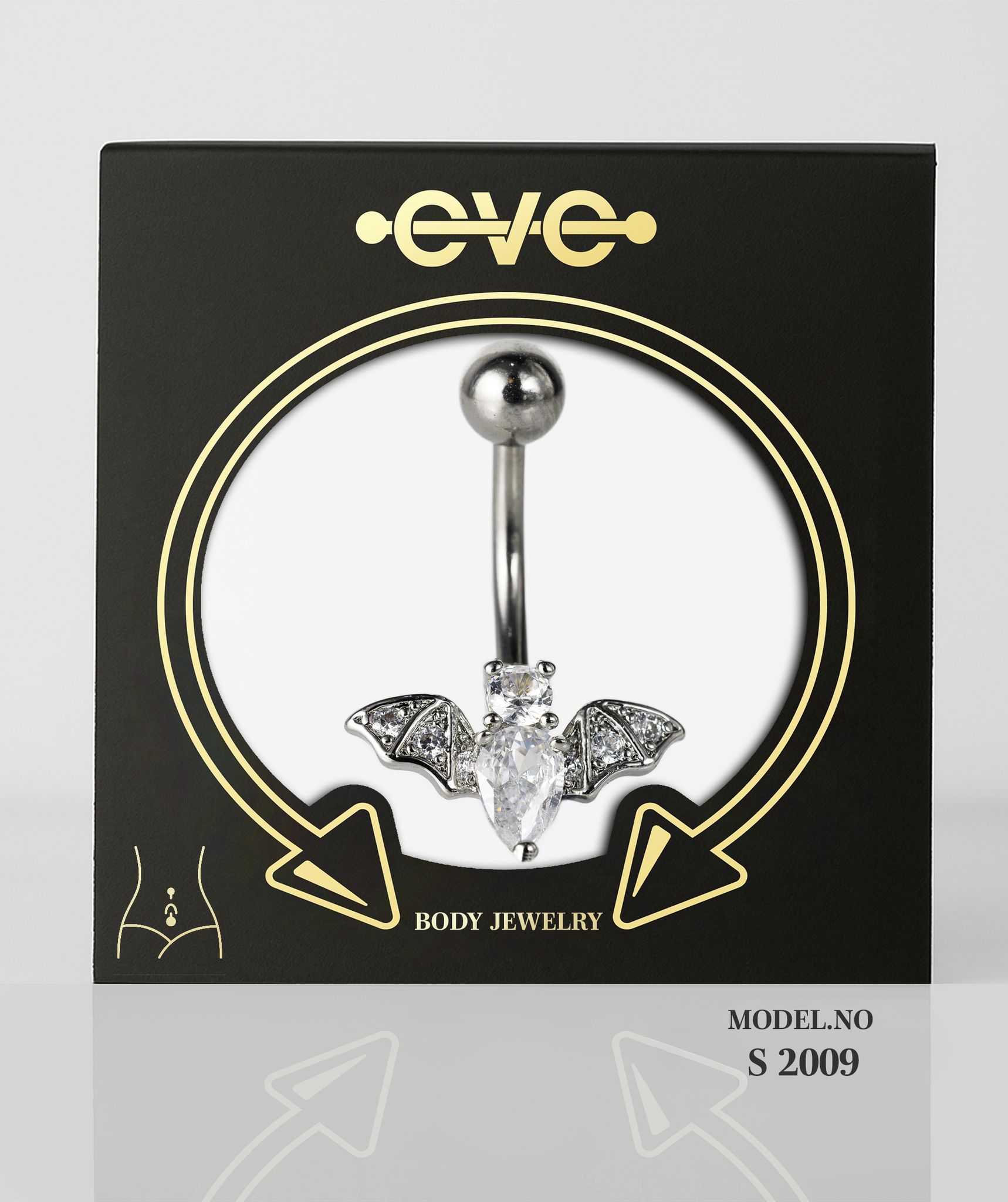 إيف بيرسنج سرة فضى  -موديل رقم S 2009