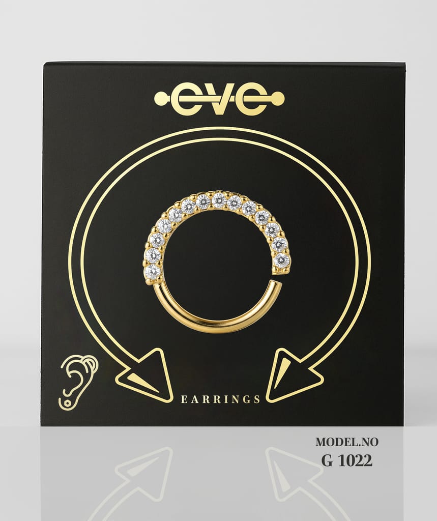 EVE Earrings Gold - G 1022 Ear Ring